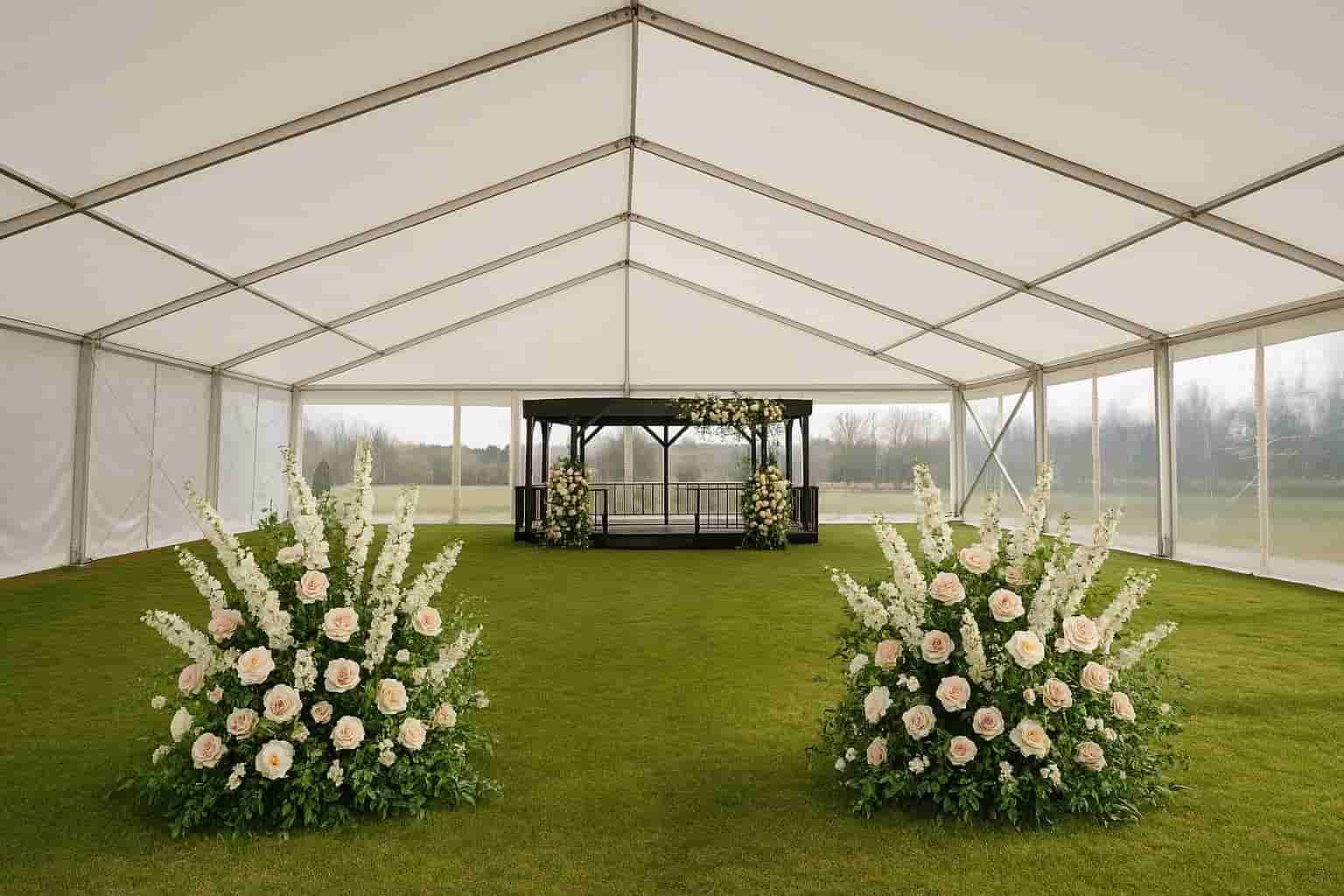 Carpas para celebraciones al aire libre